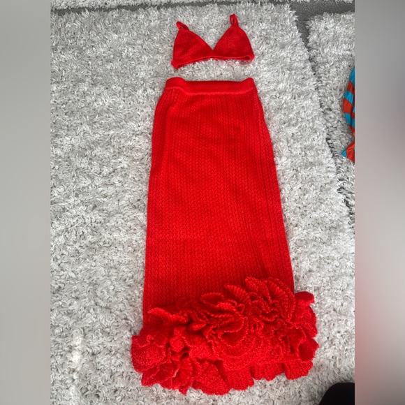 Hanifa Dresses & Skirts - Hanifa Two piece Crochet Set